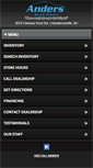 Mobile Screenshot of andersautosales.com